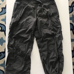 Lululemon Dark Grey Dance studio Crop Pants